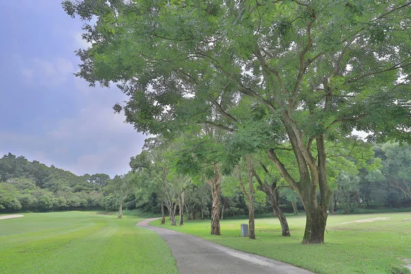 Ένας Τρόπος Διαδρομή Green Park Στο Ίδιο Επίπεδο Γκολφ — Φωτογραφία Αρχείου