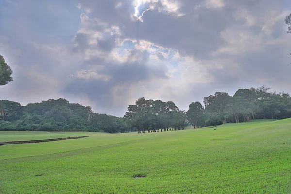 Countryclub Golfbaan Hong Kong — Stockfoto