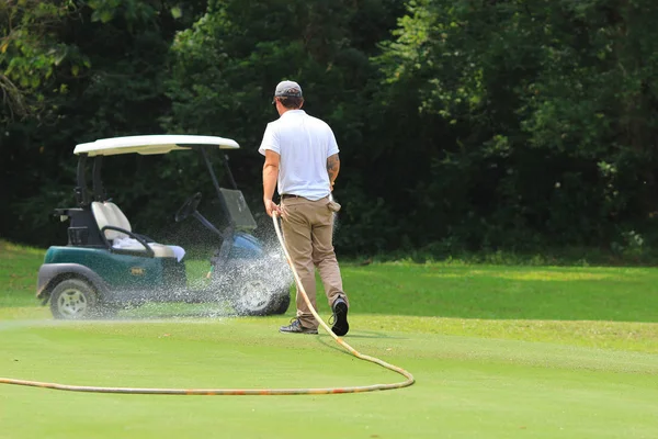 Campo Golfe Country Club Hong Kong — Fotografia de Stock