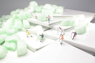 kitap bir mini kayakçı oyun