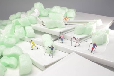 kitap bir mini kayakçı oyun