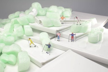 kitap bir mini kayakçı oyun