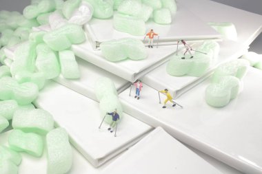 kitap bir mini kayakçı oyun