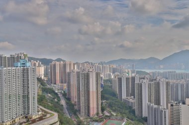 Kwun Tong yerleşim bölgesi Hong Kong 