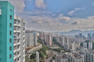 Kwun Tong yerleşim bölgesi Hong Kong 