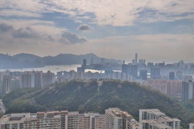 Kowloon manzarası görüş noktası Doğu