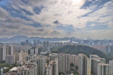 Kowloon manzarası görüş noktası Doğu