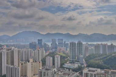 Kowloon manzarası görüş noktası Doğu