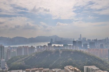 Kowloon manzarası görüş noktası Doğu