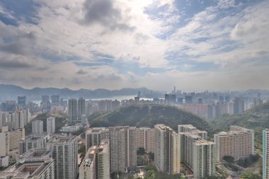 Kowloon manzarası görüş noktası Doğu