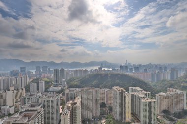 Kowloon manzarası görüş noktası Doğu