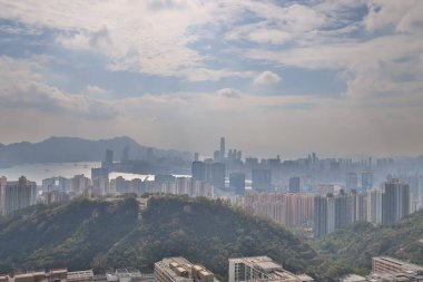 Kowloon manzarası görüş noktası Doğu