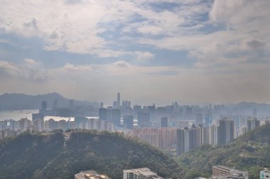 Kowloon manzarası görüş noktası Doğu