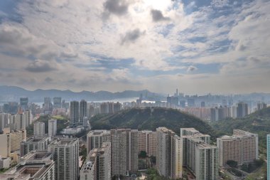 Kowloon manzarası görüş noktası Doğu