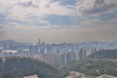 Kowloon manzarası görüş noktası Doğu