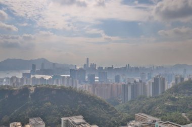 Kowloon manzarası görüş noktası Doğu