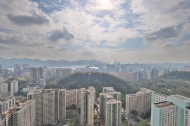 Kowloon manzarası görüş noktası Doğu