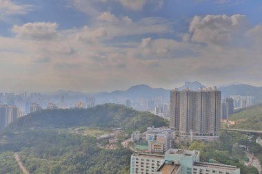 Kowloon manzarası görüş noktası Doğu