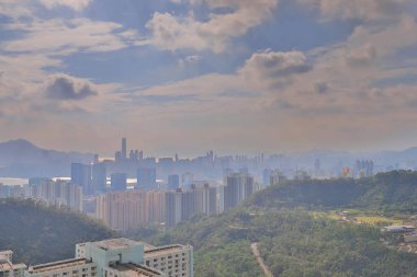 Kowloon manzarası görüş noktası Doğu