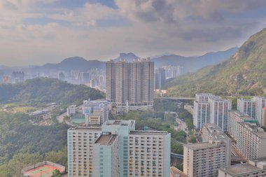 Kowloon manzarası görüş noktası Doğu