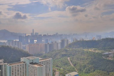 Kowloon manzarası görüş noktası Doğu