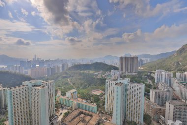 Kowloon manzarası görüş noktası Doğu