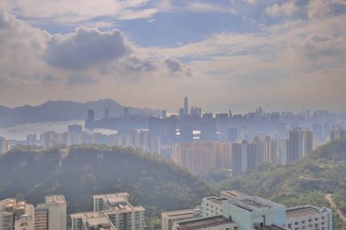 Kowloon manzarası görüş noktası Doğu