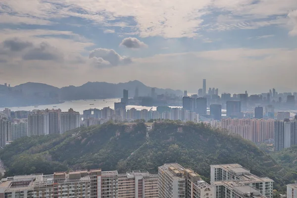 Kowloon Manzarası Görüş Noktası Doğu — Stok fotoğraf