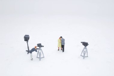 mini figür vardır gösterinin yayın