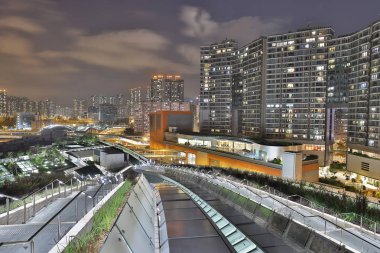 kowloon yüksek hızlı tren istasyonunda