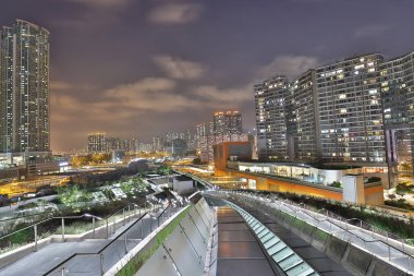 kowloon yüksek hızlı tren istasyonunda