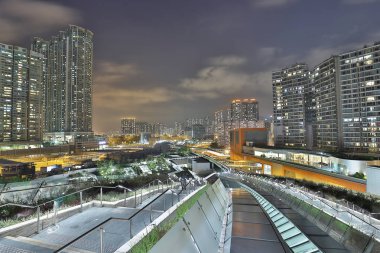 kowloon yüksek hızlı tren istasyonunda