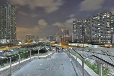 kowloon yüksek hızlı tren istasyonunda