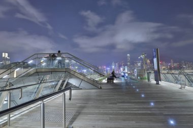 kowloon yüksek hızlı tren istasyonunda