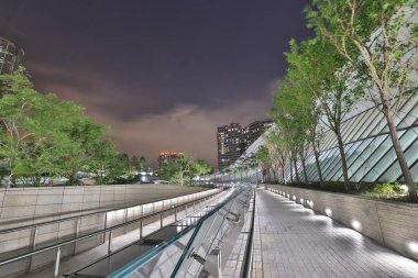 kowloon yüksek hızlı tren istasyonunda