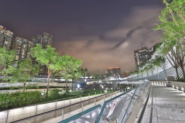 kowloon yüksek hızlı tren istasyonunda