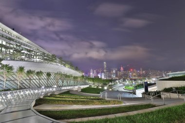 kowloon yüksek hızlı tren istasyonunda