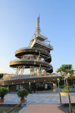 Sarmal Gözcü Kulesi Tai Po Waterfront Park