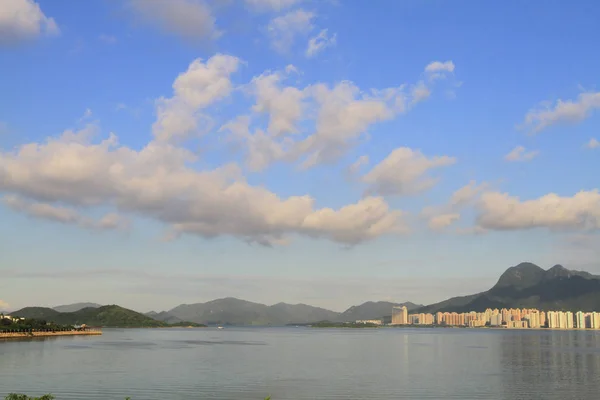 Bir Tolo Liman Manzara Hong Kong Tai — Stok fotoğraf