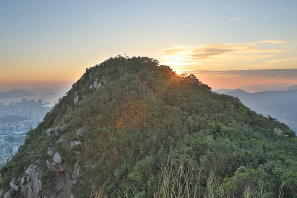 Pico Lion Rock Hong Kong China — Foto de Stock