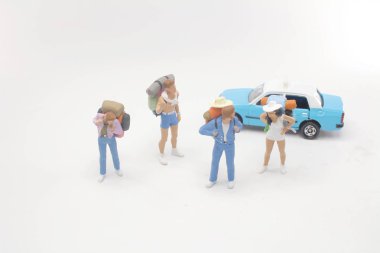 mini figür sırt çantası ile hk taksi