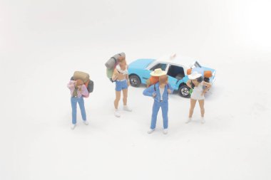 mini figür sırt çantası ile hk taksi