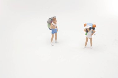 Yönetim Kurulu, sırt çantası ile mini rakamlar