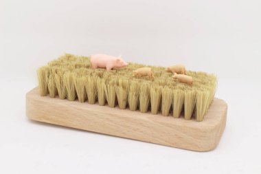 eğlenceli bir çiftçi figürü 