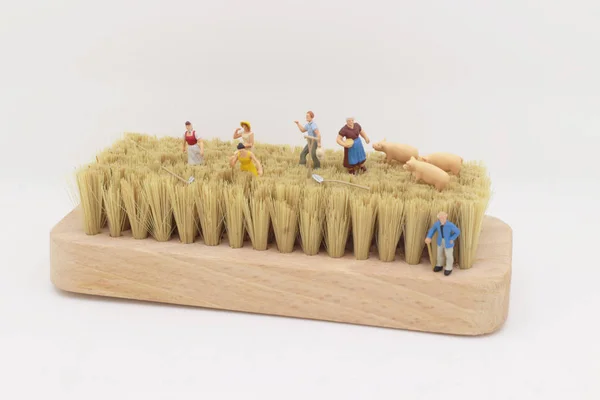 Fun Figure Farmer — Stock Photo, Image