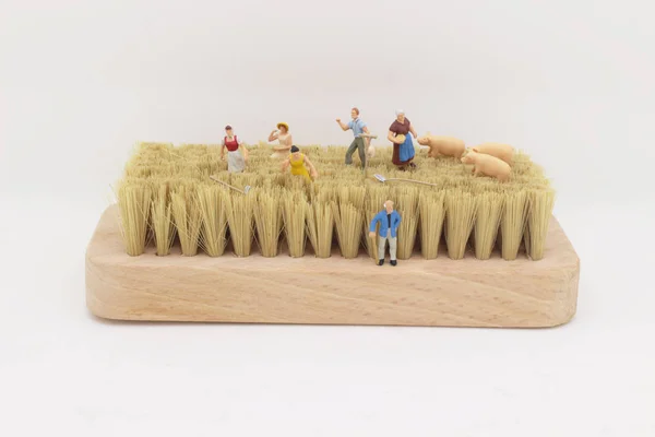 Fun Figure Farmer — Stock Photo, Image