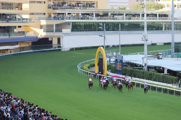 Wyścigów Konnych Hong Kong Jockey Club — Zdjęcie stockowe