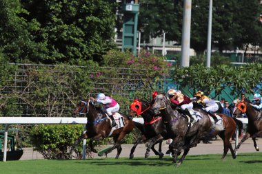 Happy Valley Racecourse gün zamanında Hk