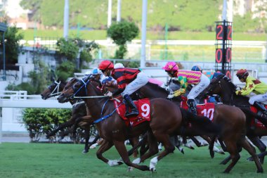 Happy Valley Racecourse gün zamanında Hk