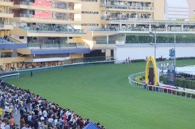 Hong Kong kalabalık ve toplama insanlar
